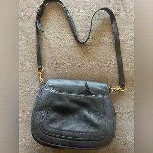 Marc Jacobs Black Leather Crossbody Bag